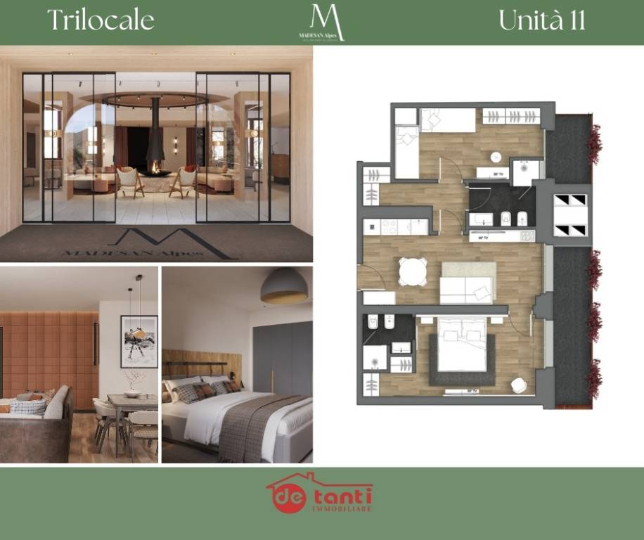 appartamento in vendita a Madesimo