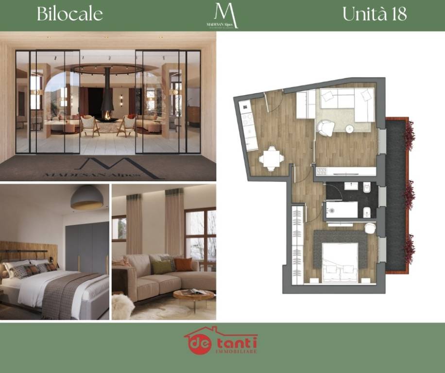 appartamento in vendita a Madesimo