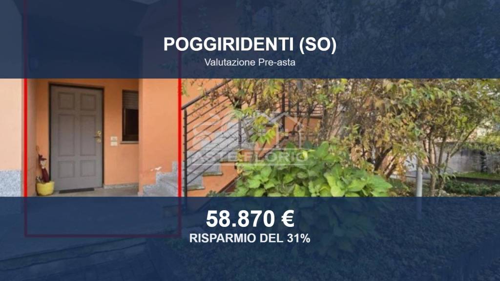 appartamento in vendita a Poggiridenti