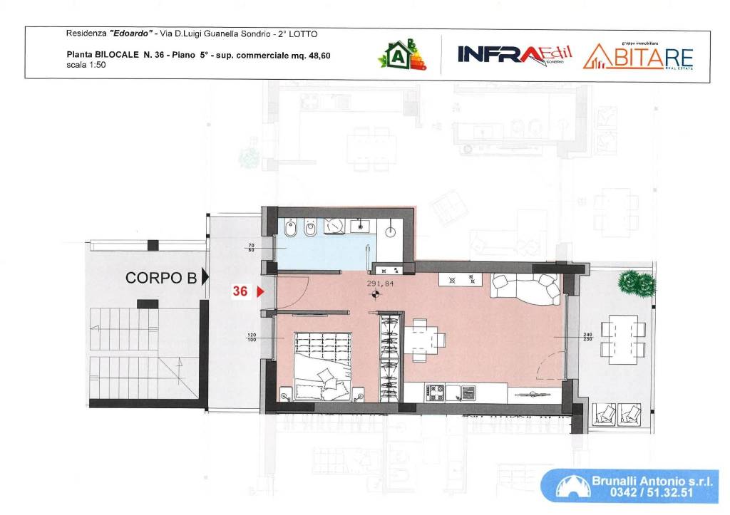 appartamento in vendita a Sondrio