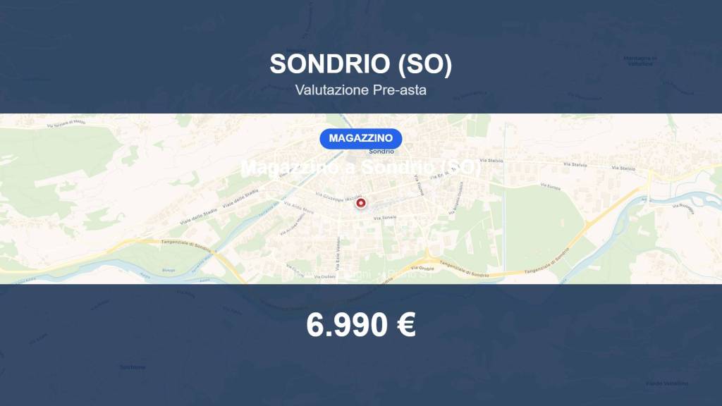 locale commerciale in vendita a Sondrio