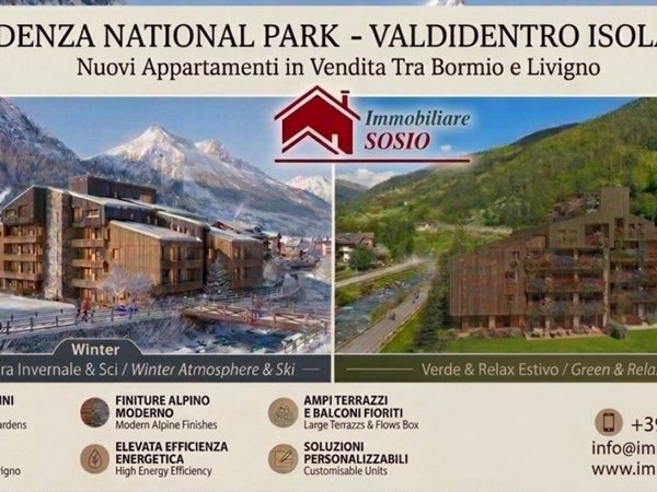 appartamento in vendita a Valdidentro in zona Isolaccia