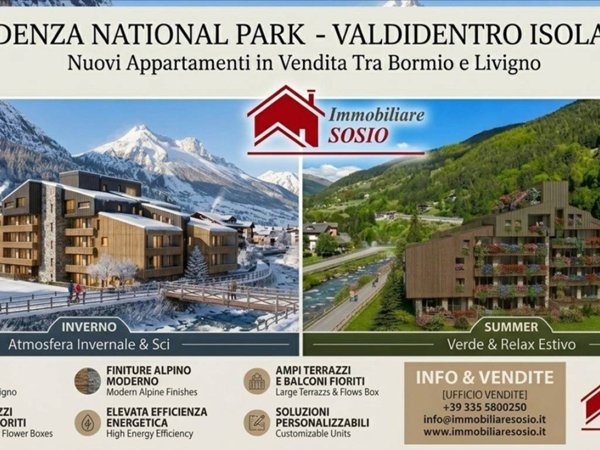 appartamento in vendita a Valdidentro in zona Isolaccia