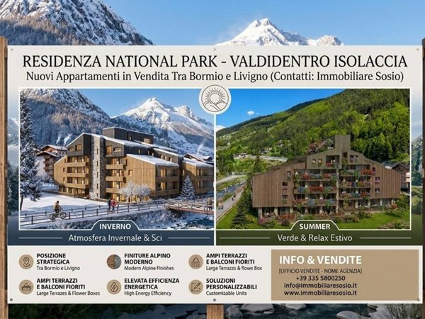 appartamento in vendita a Valdidentro in zona Isolaccia