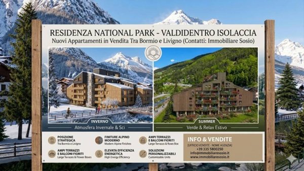 appartamento in vendita a Valdidentro in zona Isolaccia