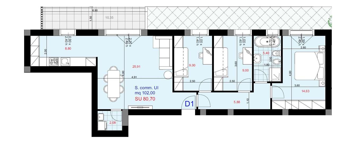 appartamento in vendita a Valfurva in zona Santa Caterina