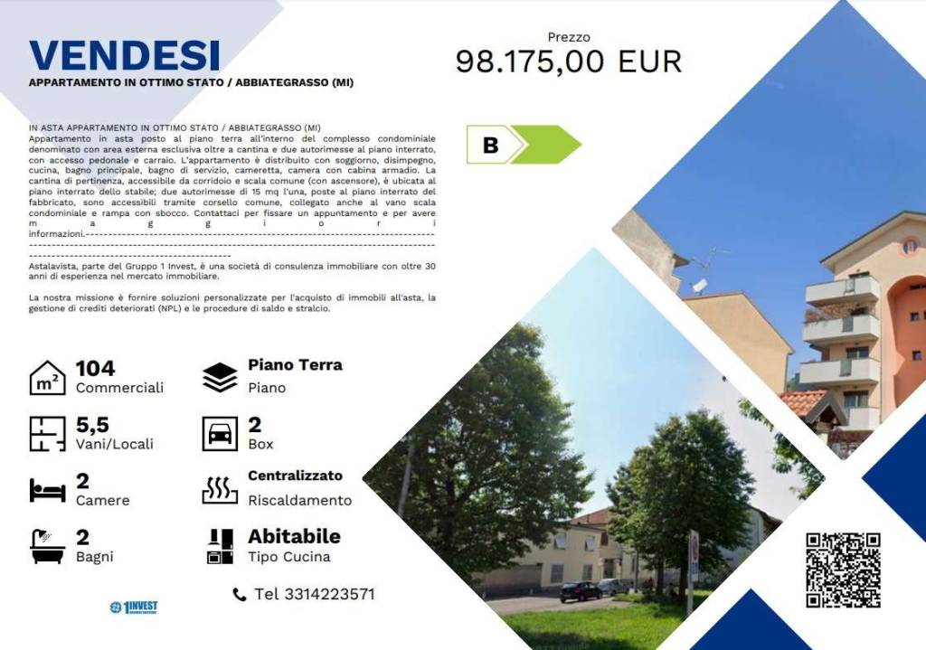 appartamento in vendita ad Abbiategrasso