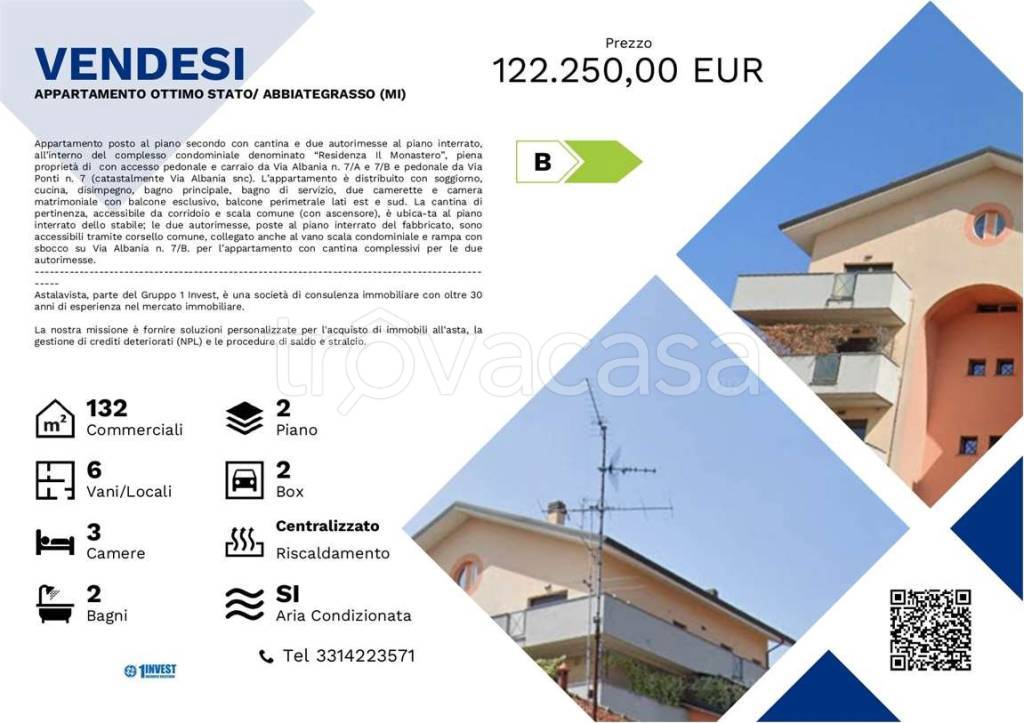 appartamento in vendita ad Abbiategrasso