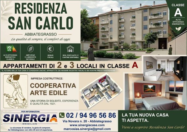appartamento in vendita ad Abbiategrasso