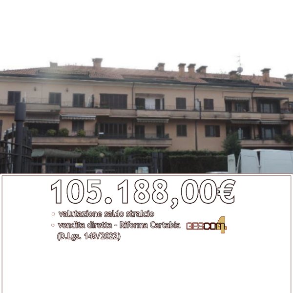 appartamento in vendita ad Abbiategrasso in zona Castelletto