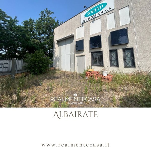 capannone in vendita ad Albairate