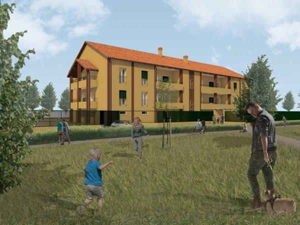 appartamento in vendita ad Albairate in zona Riazzolo