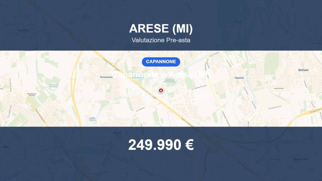 locale commerciale in vendita ad Arese in zona Valera
