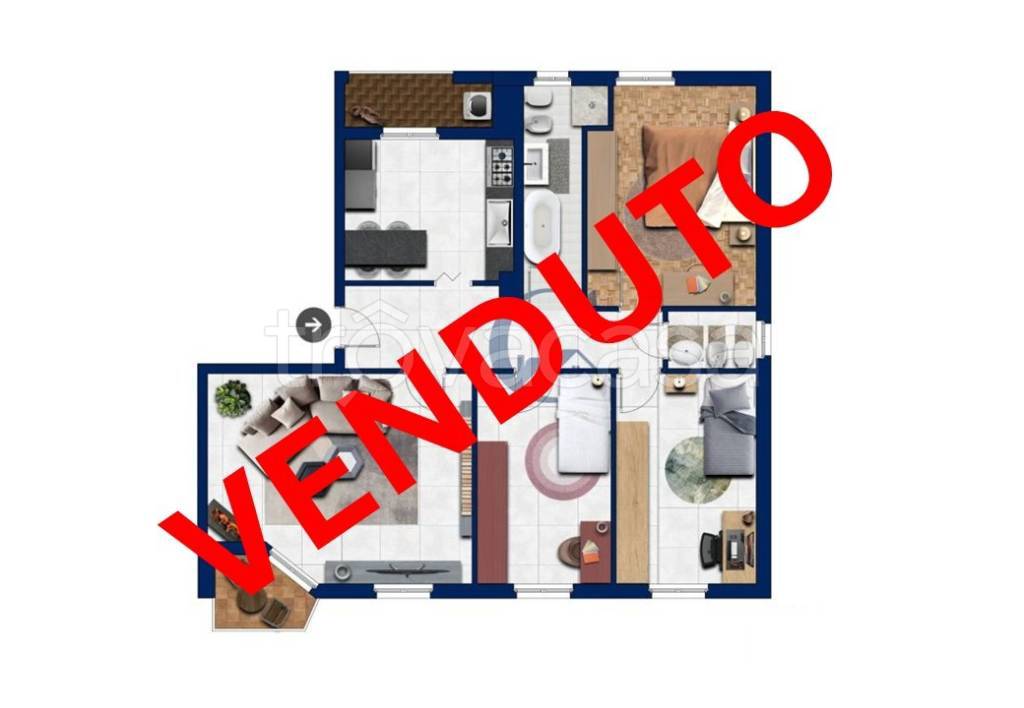 appartamento in vendita a Bareggio