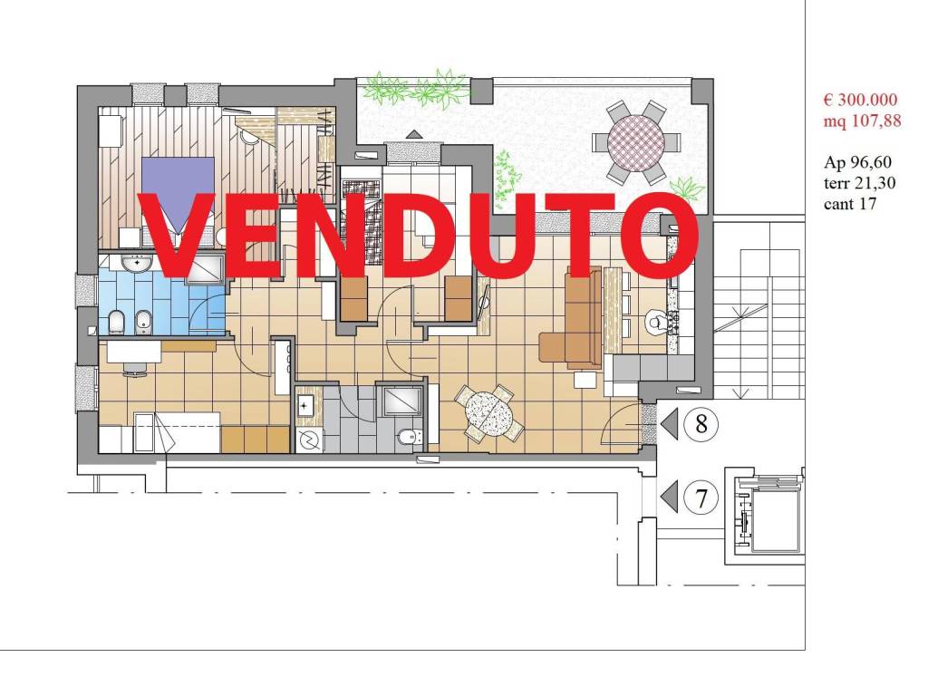 appartamento in vendita a Bareggio