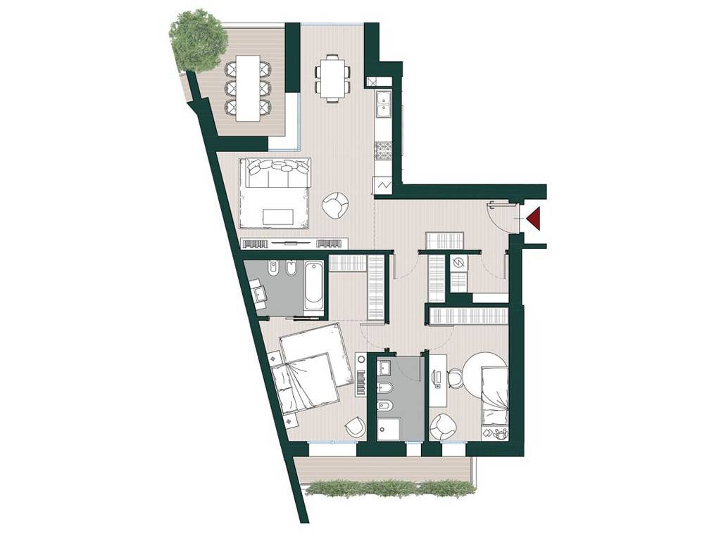 appartamento in vendita a Basiglio