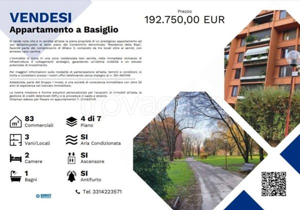 appartamento in vendita a Basiglio
