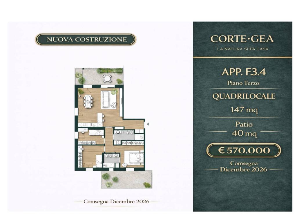 appartamento in vendita a Basiglio