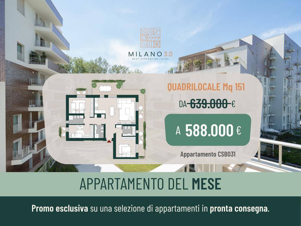 appartamento in vendita a Basiglio in zona Cascina Vione