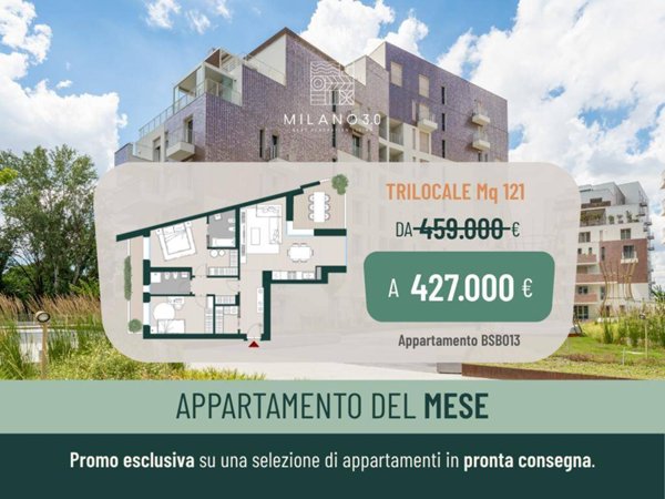 appartamento in vendita a Basiglio in zona Cascina Vione