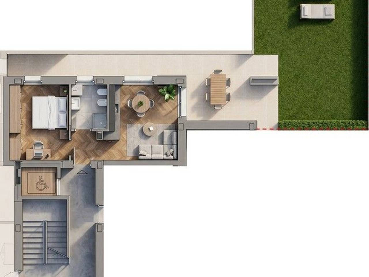 appartamento in vendita a Bernate Ticino in zona Casate Ticino