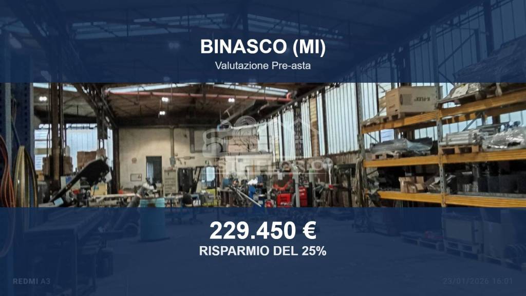 locale commerciale in vendita a Binasco