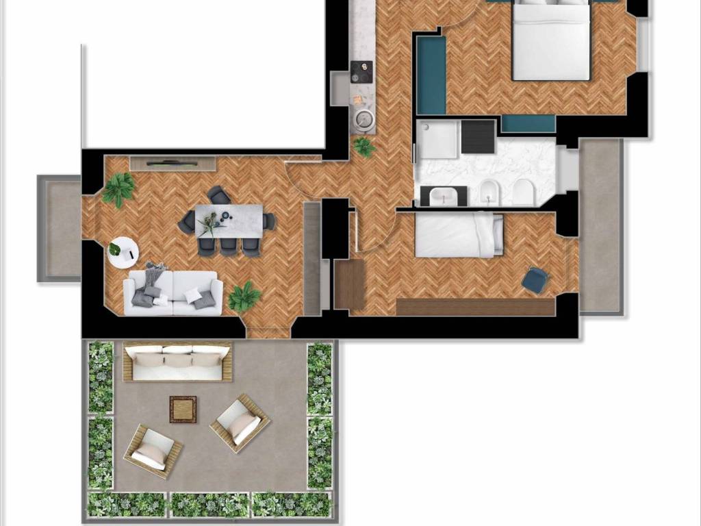 appartamento in vendita a Bollate