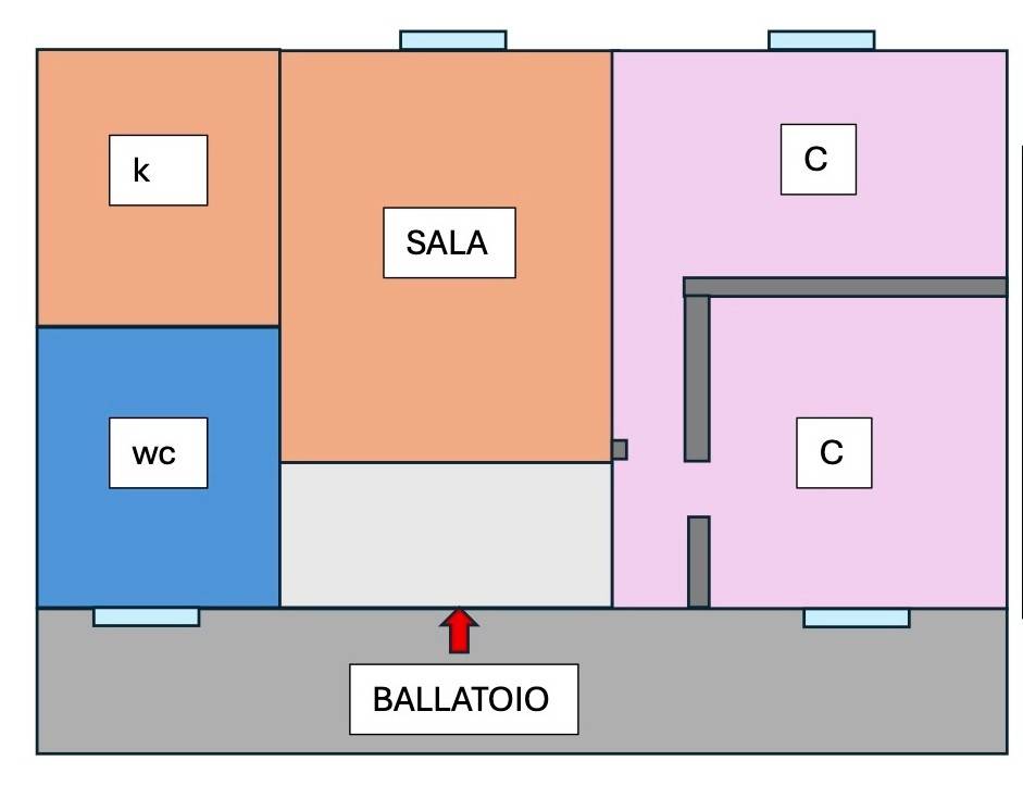 appartamento in vendita a Bollate