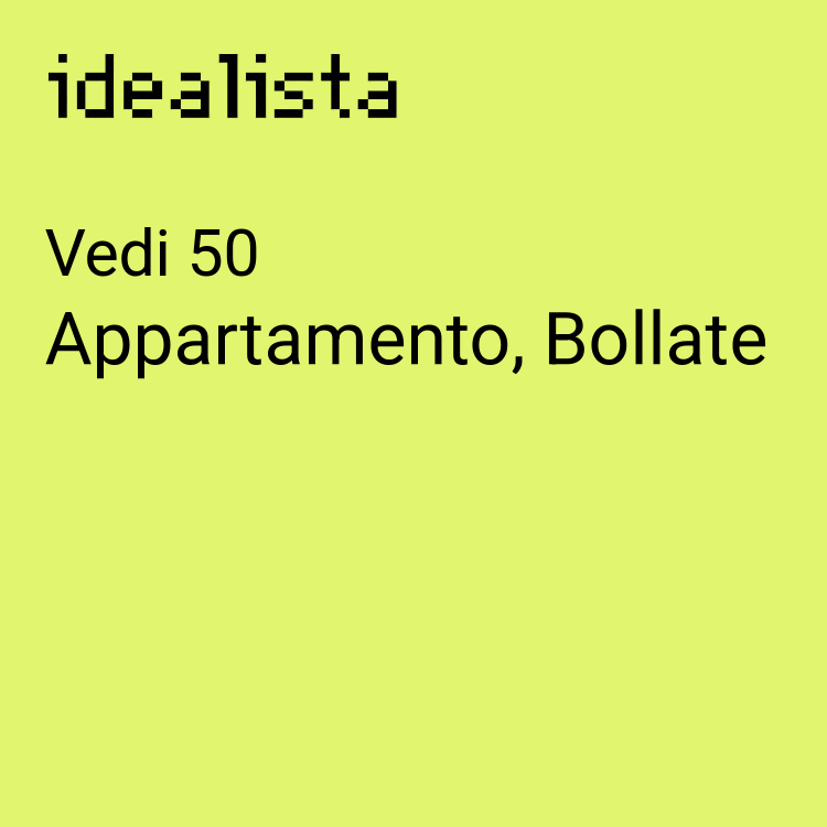 appartamento in vendita a Bollate in zona Castellazzo