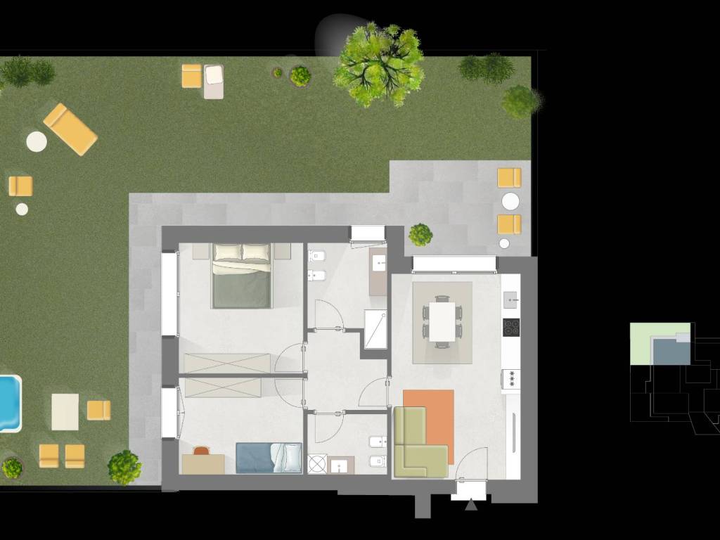 appartamento in vendita a Bollate