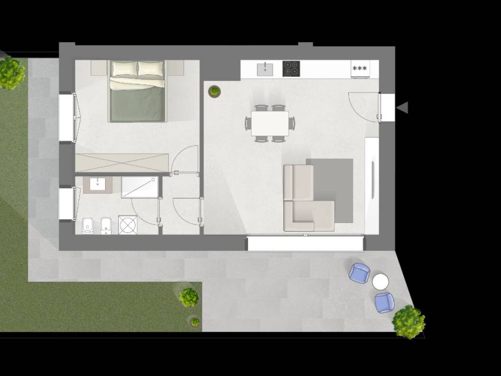 appartamento in vendita a Bollate