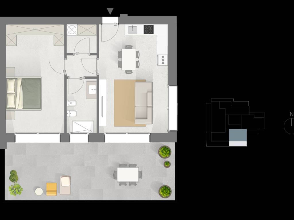 appartamento in vendita a Bollate