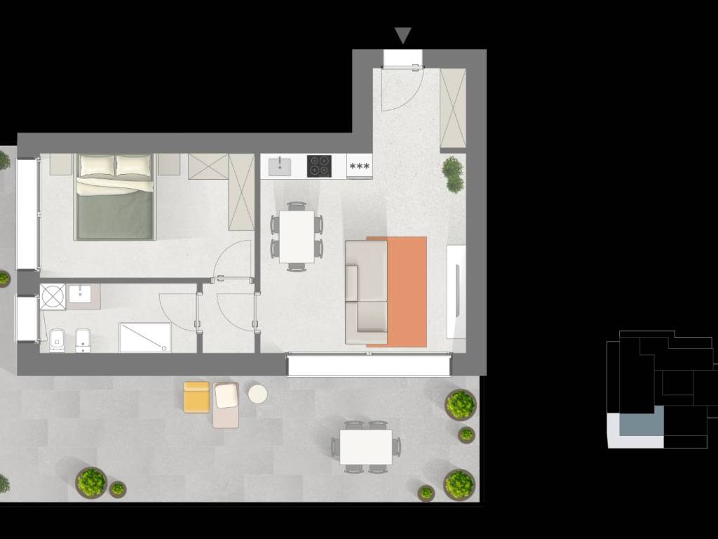 appartamento in vendita a Bollate