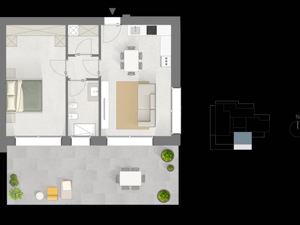 appartamento in vendita a Bollate