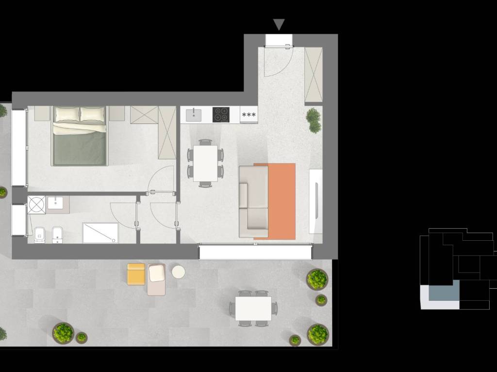 appartamento in vendita a Bollate