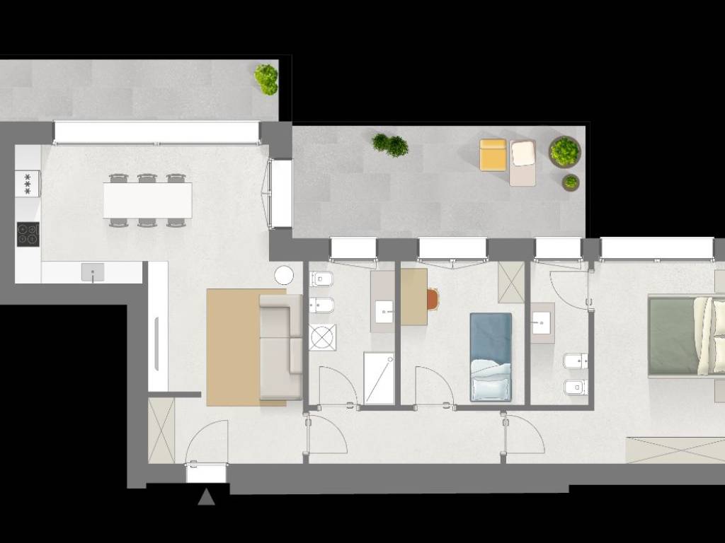 appartamento in vendita a Bollate