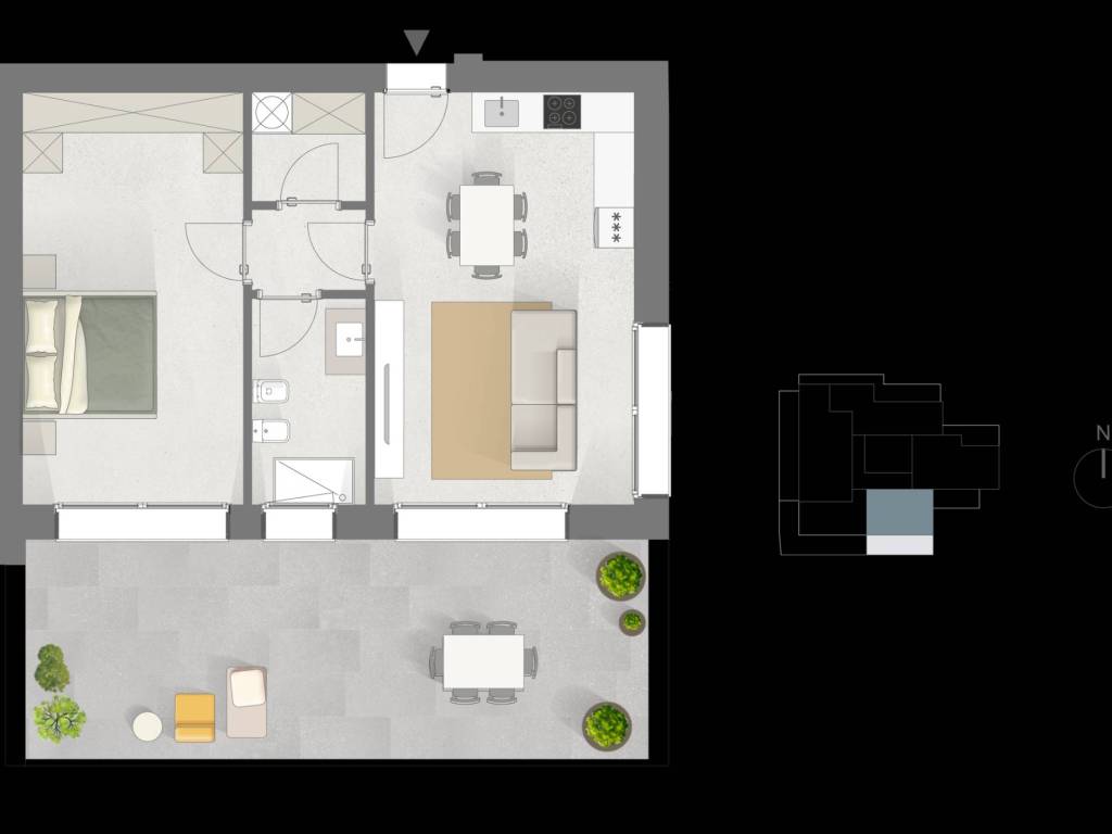 appartamento in vendita a Bollate