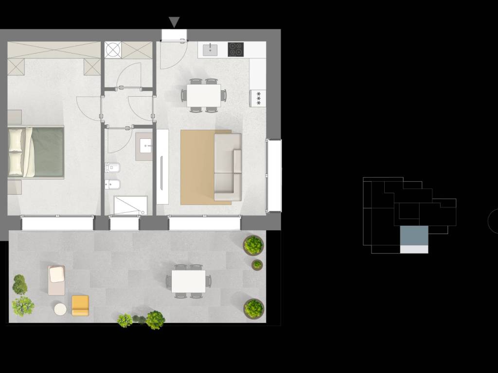 appartamento in vendita a Bollate