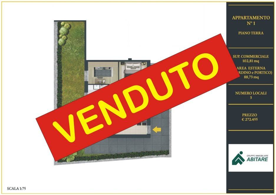 appartamento in vendita a Bollate in zona Cassina Nuova
