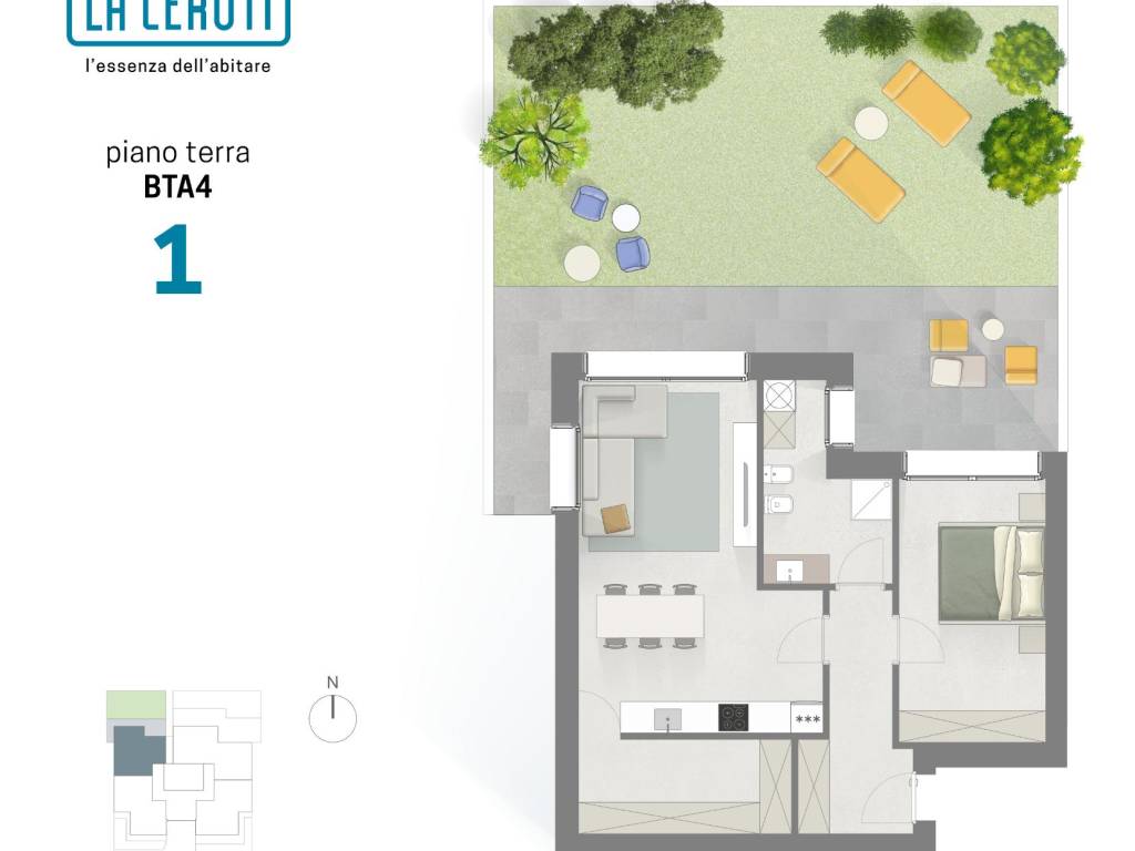 appartamento in vendita a Bollate