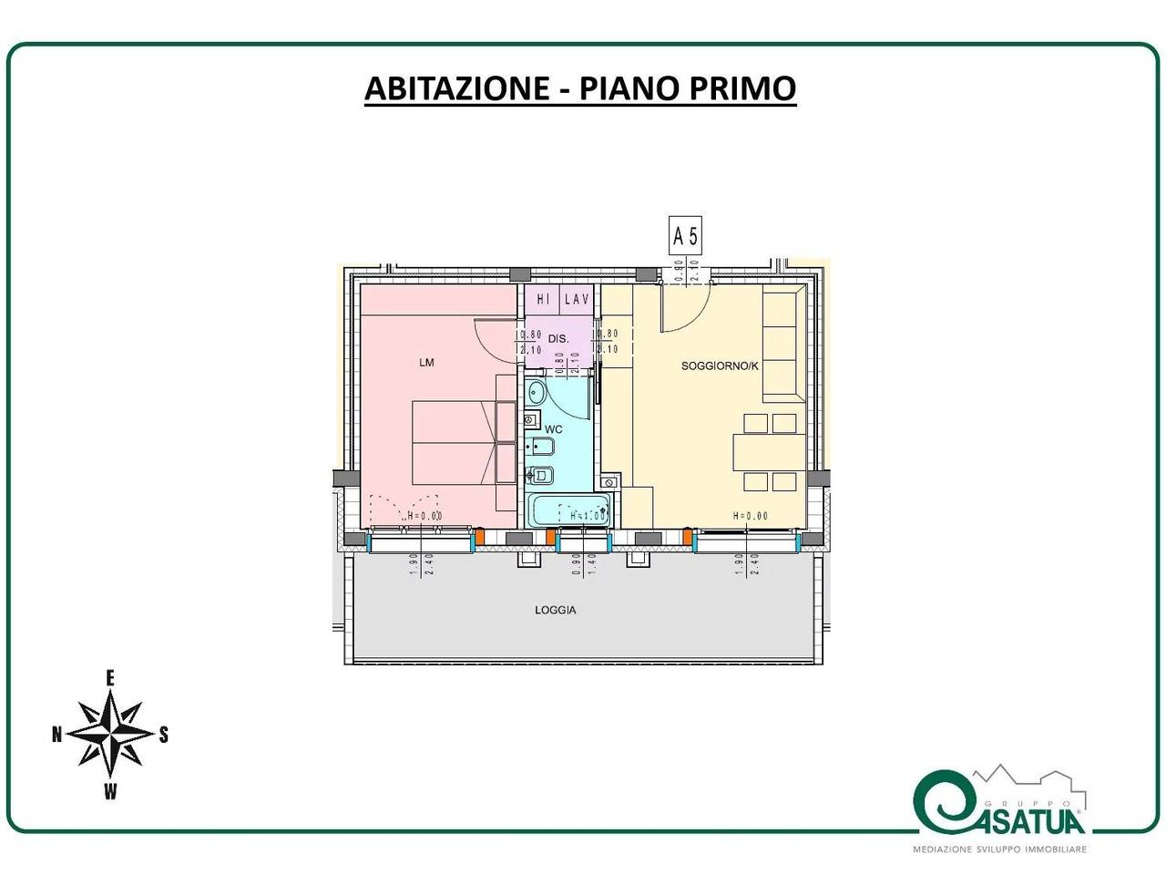 appartamento in vendita a Bollate in zona Ospiate