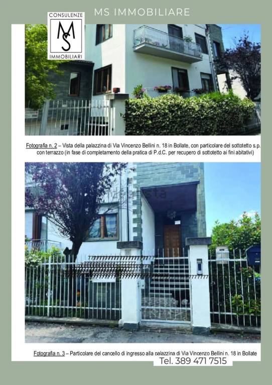 appartamento in vendita a Bollate