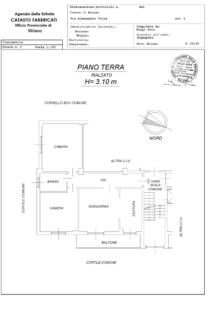 appartamento in vendita a Bresso