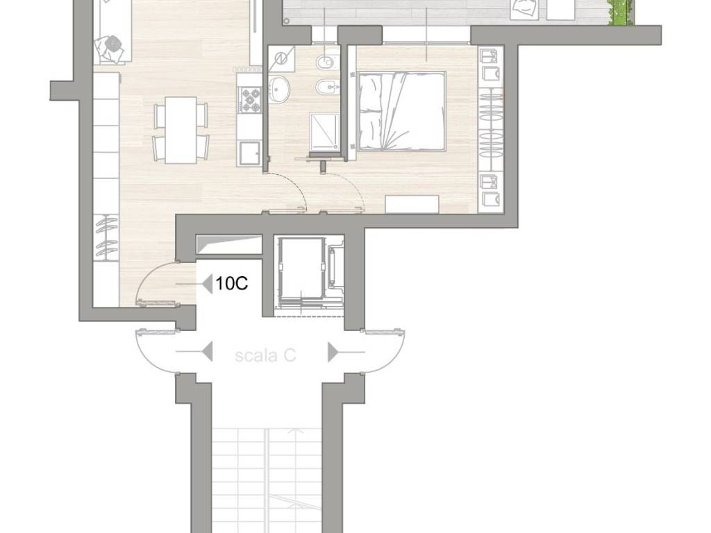 appartamento in vendita a Bresso