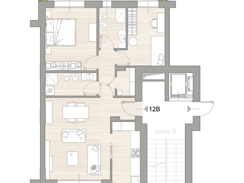 appartamento in vendita a Bresso