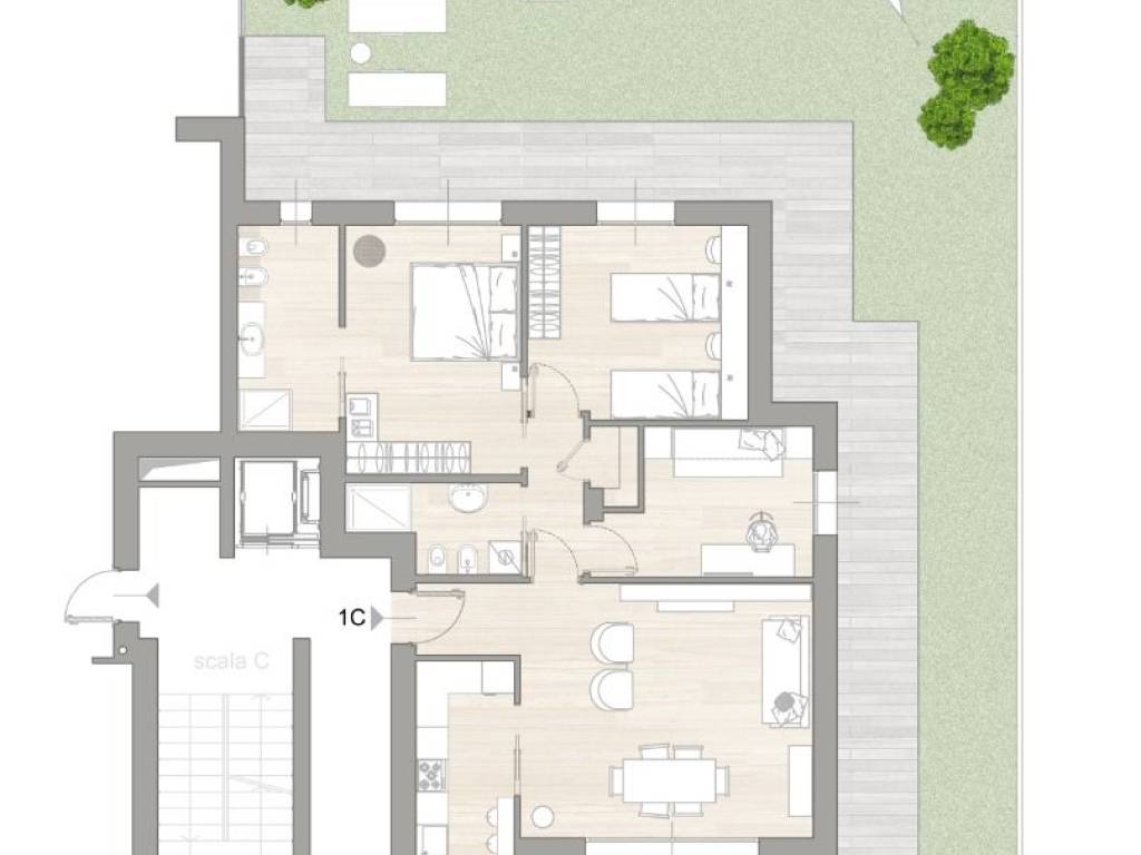 appartamento in vendita a Bresso