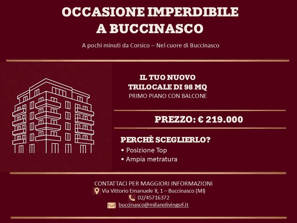 appartamento in vendita a Buccinasco