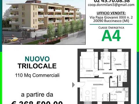 appartamento in vendita a Buccinasco