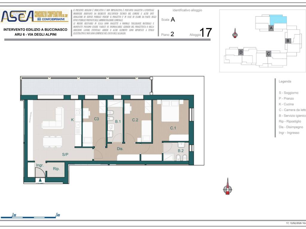appartamento in vendita a Buccinasco