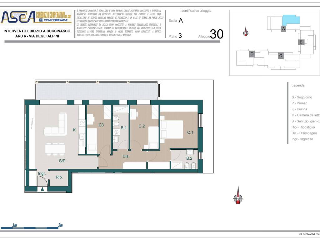 appartamento in vendita a Buccinasco